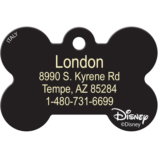 Disney Villains Cruella Large Bone Pet ID Tag