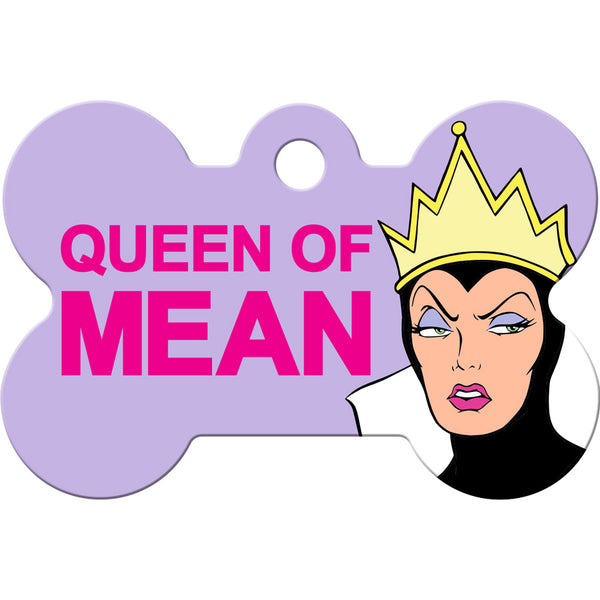 Disney Villains Evil Queen Large Bone Pet ID Tag