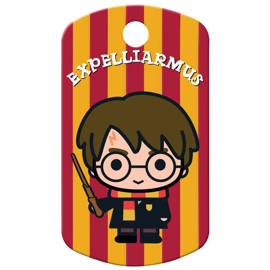 Large Military Harry Potter Expelliarmus, ID Tag QuickTag