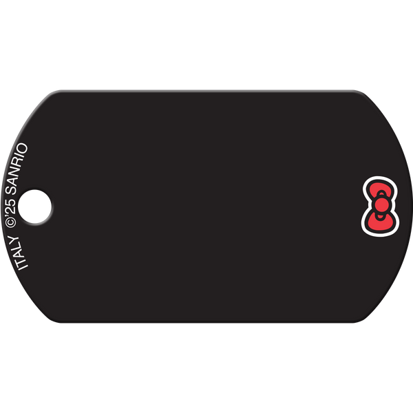 Hello Kitty Pet Tag Pink Military Tag