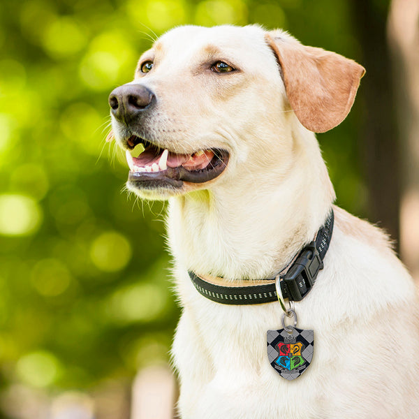 Large Shield Harry Potter Hogwarts Crest, Pet ID Tag