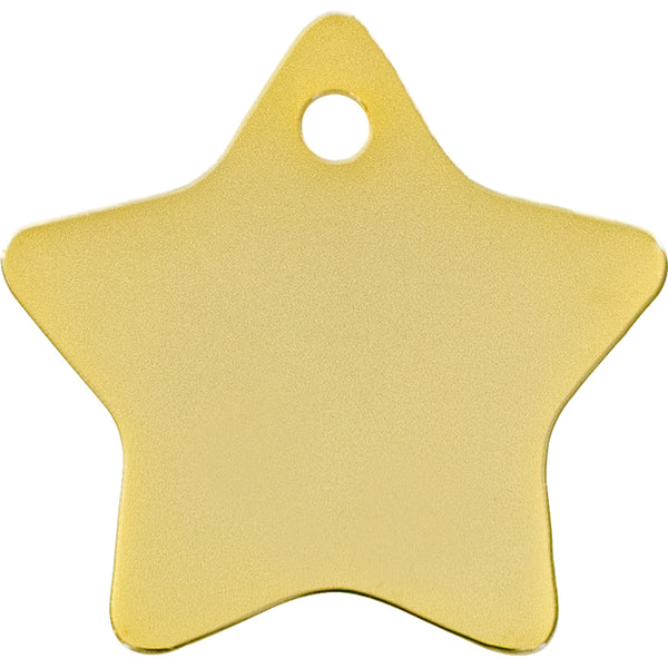 Star Embossed Starbrust Pet Tag