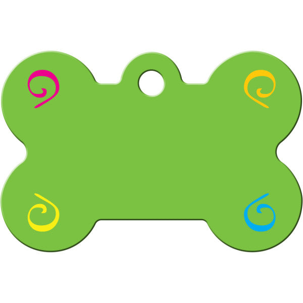 Neon Swirl Bone Back