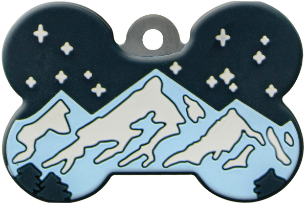 Large Bone Mountains Silent Tag Cover