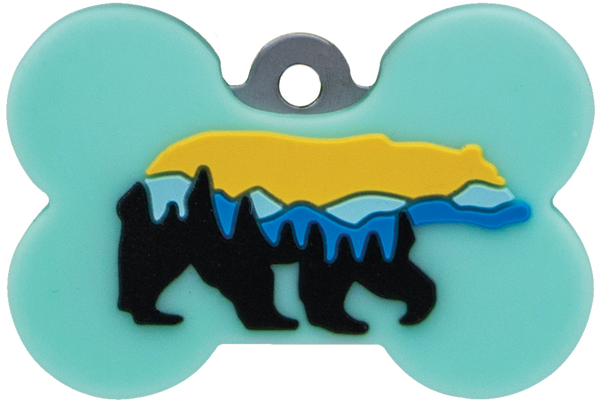 Large Bone Bear Silent Tag Cover