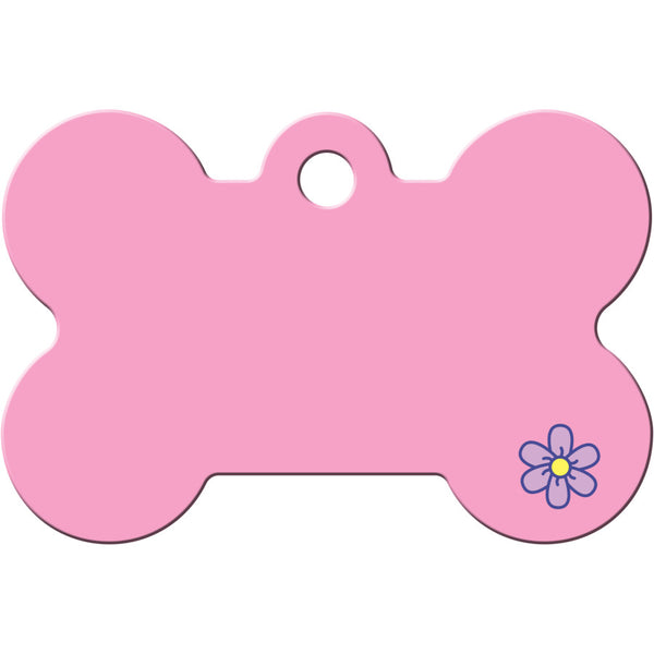 Argyle Skull Dog Bone Tag Back