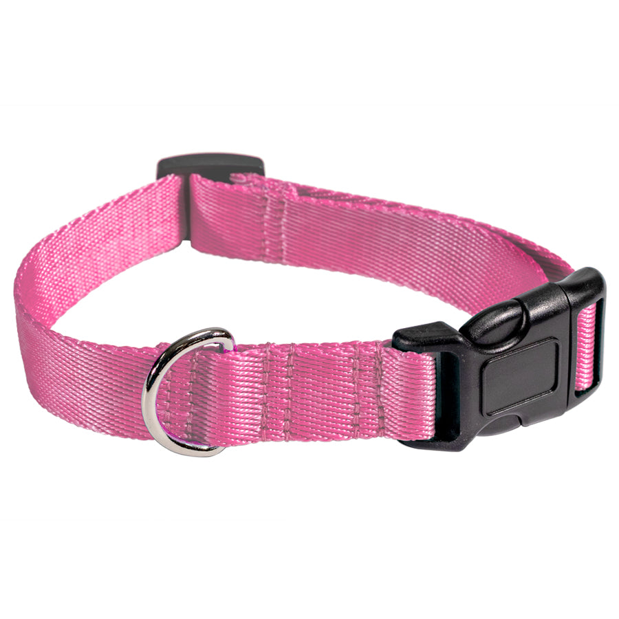 Ocean Bound Plastic Adjustable Dog Collar - Pink