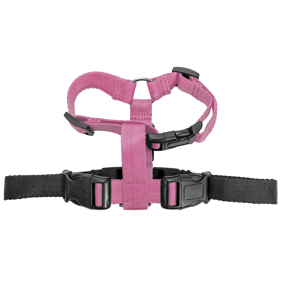 Ocean Bound Plastic Dual Attachment Dog Harness - Pink