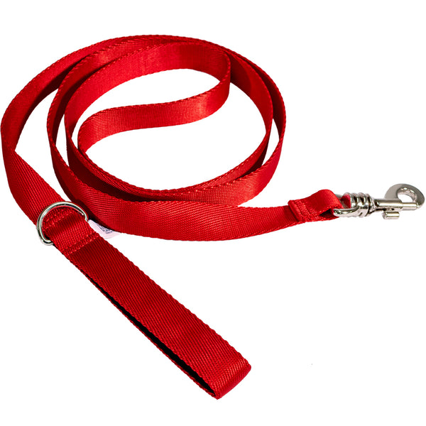 Ocean Bound Plastic Dog Leash - Red