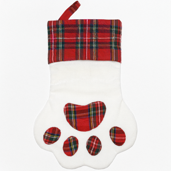 Pet Paw Holiday Stocking Cats & Dogs