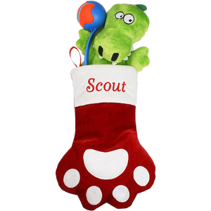 Pet Paw Holiday Stocking Cats & Dogs