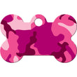 Load image into Gallery viewer, Camo Dog Tags, Small Bone
