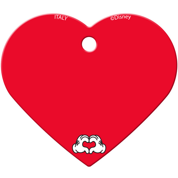 Mickey Minnie Heart Back