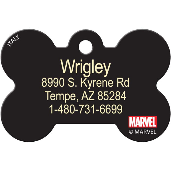 MARVEL Avengers Thor Pet ID Medium Bone