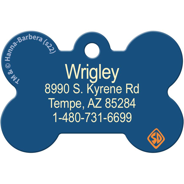 Medium Bone Scooby-Doo Ruh Roh Pet ID Tag