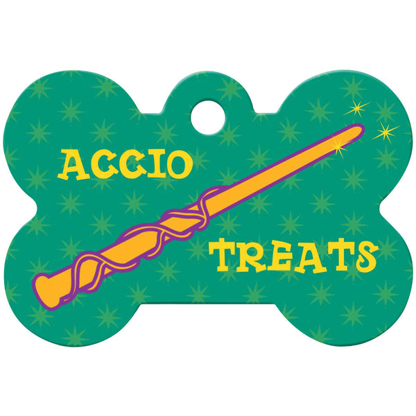 Medium Bone Harry Potter Accio Pet ID Tag