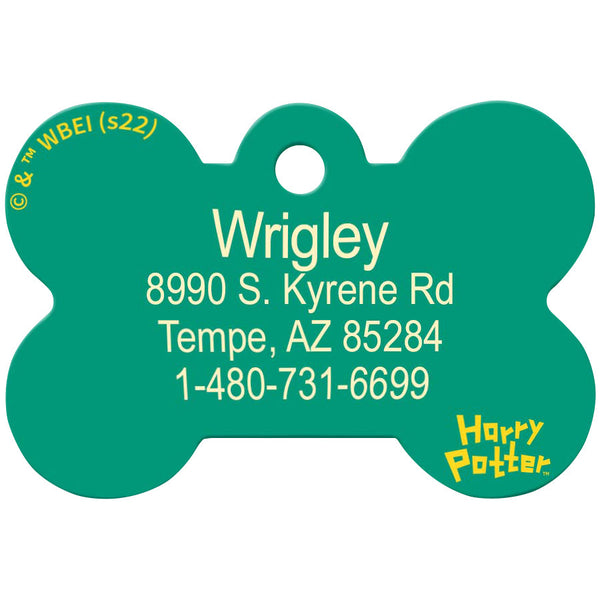 Medium Bone Harry Potter Accio Pet ID Tag