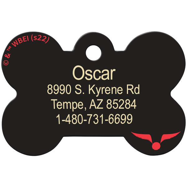 Medium Bone Harry Potter Gryffindor Captain Pet ID Tag