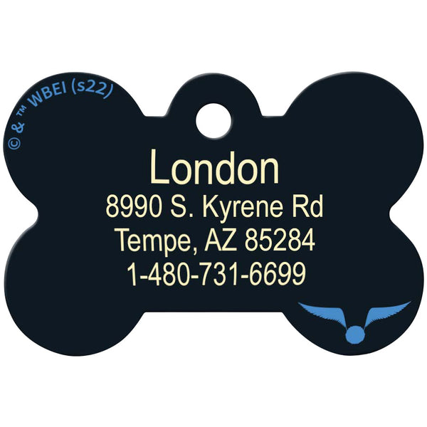 Medium Bone Harry Potter Ravenclaw Captain, Pet ID Tag