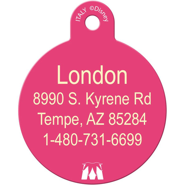 Miss Piggy Large Circle Disney Pet ID Tag - Muppets