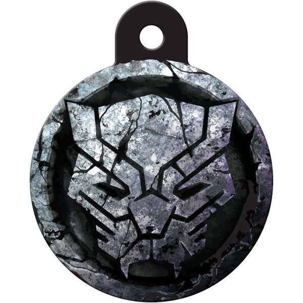MARVEL Black Panther Seal Pet ID Tag, Large Circle