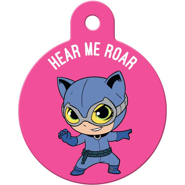 DC Friends Catwoman Large Circle Pet ID Tag