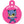 Load image into Gallery viewer, DC Friends Catwoman Large Circle Pet ID Tag
