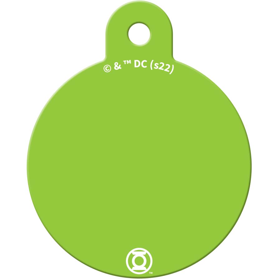 DC Friends Green Lantern Large Circle Pet ID Tag