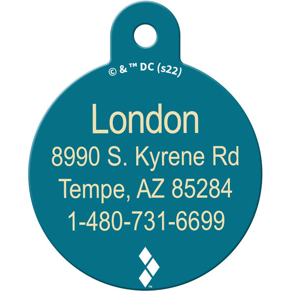 DC Friends Harley Quinn Large Circle Pet ID Tag
