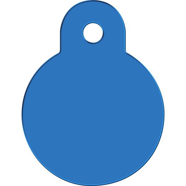 Small Circle Pet Tag