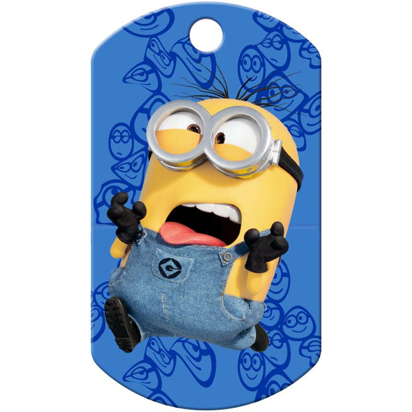 Minion Dave Military Pet ID Tag