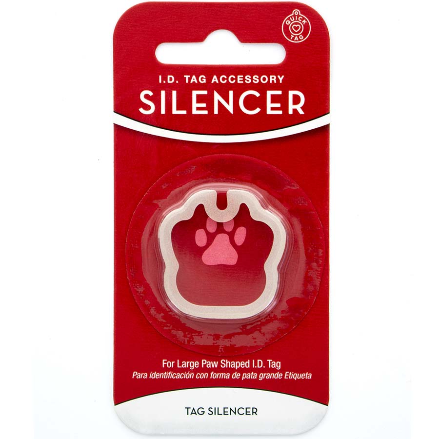 Dog id hotsell tag silencer