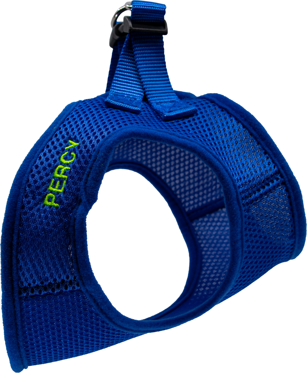 personalized-mesh-pet-harness-royal-blue-quick-tag