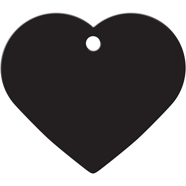 Large Heart Shape Dog Tag Front Back