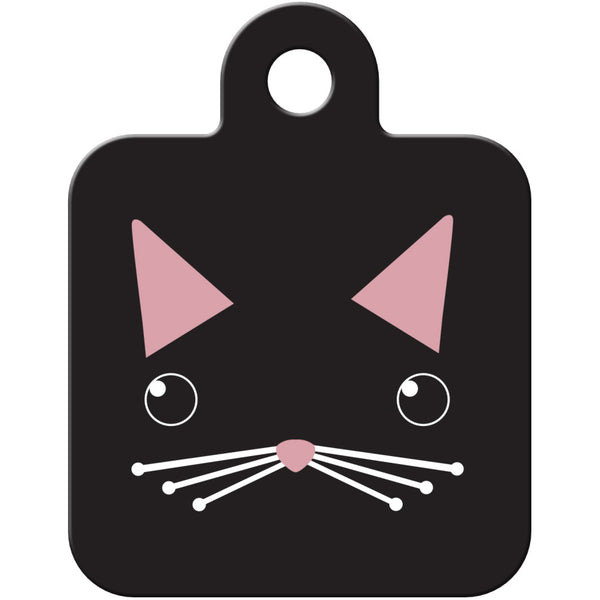 Cat Face Cat ID Tag