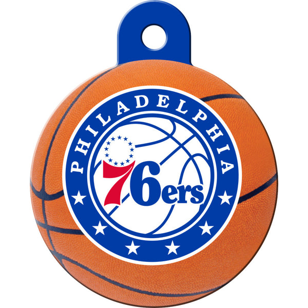 Philadelphia 76ers Pet ID Tag for Dogs and Cats