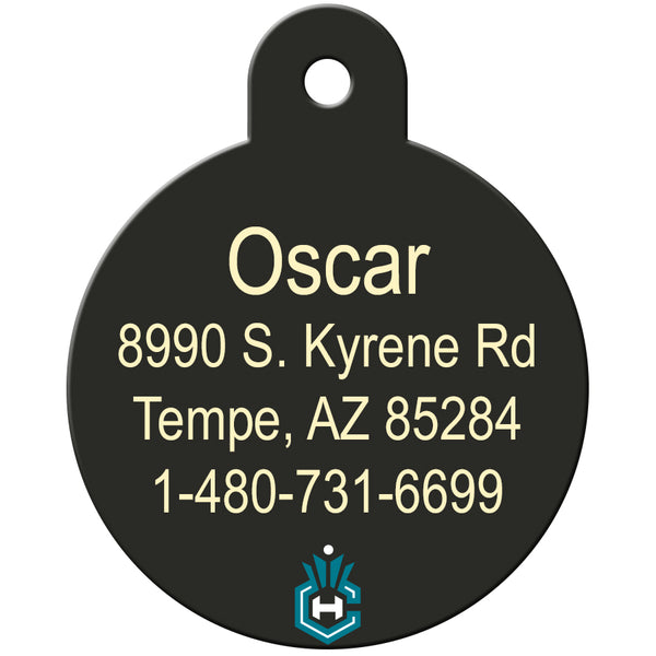 Charlotte Hornets Pet ID Tag for Dogs and Cats