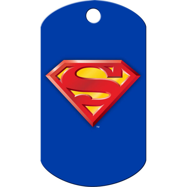 Superman Dog Tag, Military Shape