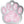 Load image into Gallery viewer, Pink Marble Paw Pet ID Tag, Large
