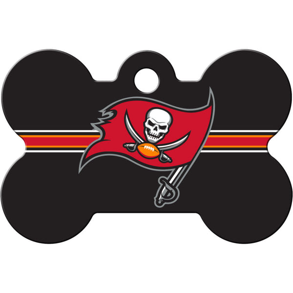 Tampa Bay Buccaneers Dog Tag, Medium Bone