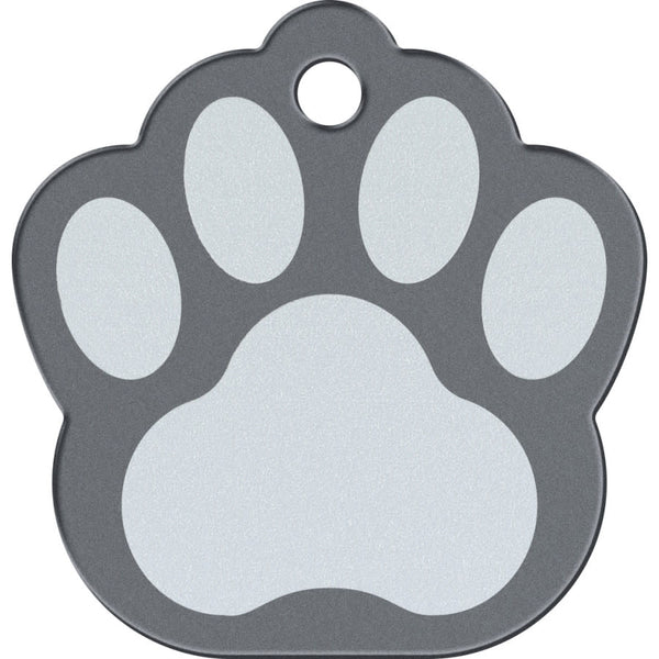 Large Paw Shape Dog Tag