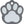 Load image into Gallery viewer, Large Paw Shape Dog Tag
