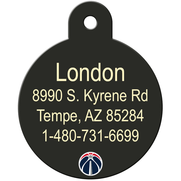 Washington Wizards Pet ID Tag for Dogs and Cats