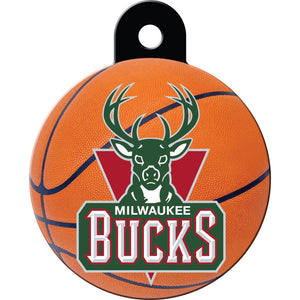 Milwaukee Bucks Pet ID Tag for Dogs and Cats