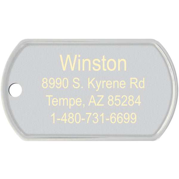 Las Vegas Military Dog Tag