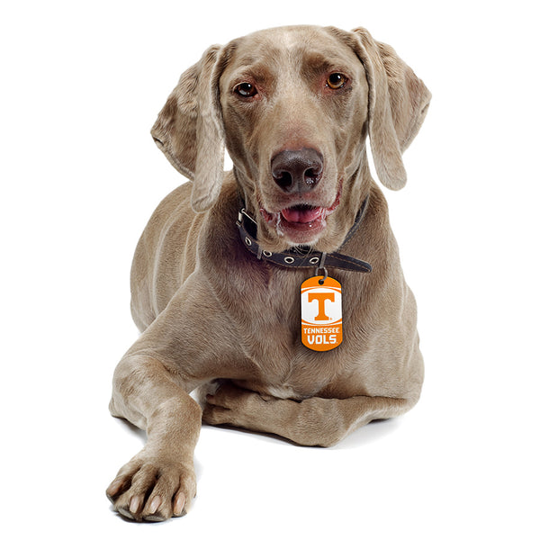 Tennessee Volunteers Dog Tag, Military Shape