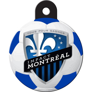 Montreal Impact Pet ID Tag for Dogs and Cats