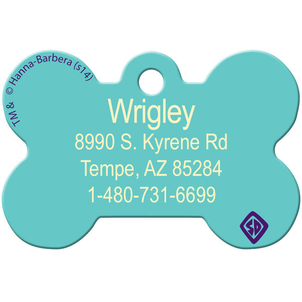 Scooby-Doo Relaxing Medium Bone Pet ID Tag