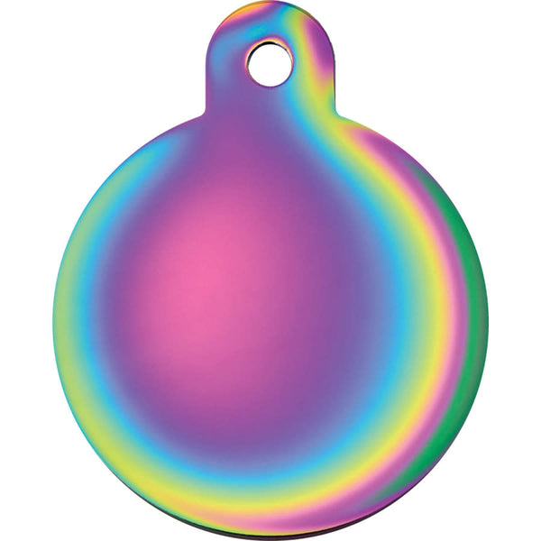 Large Circle Shape Pet Tag