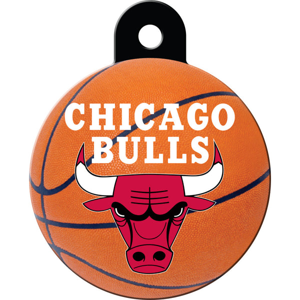 Chicago Bulls Pet ID Tag for Dogs and Cats
